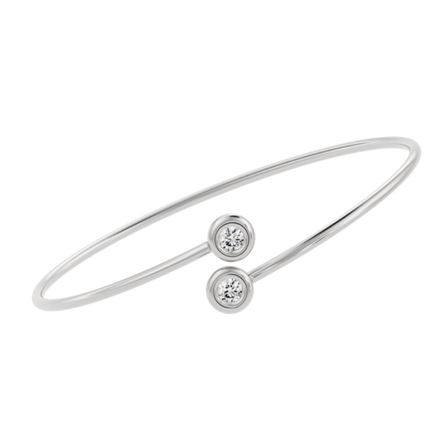 Pulseras Y Colgantes Loyal.e Paris | Pulsera Junco Orapa Con Diamante Creados