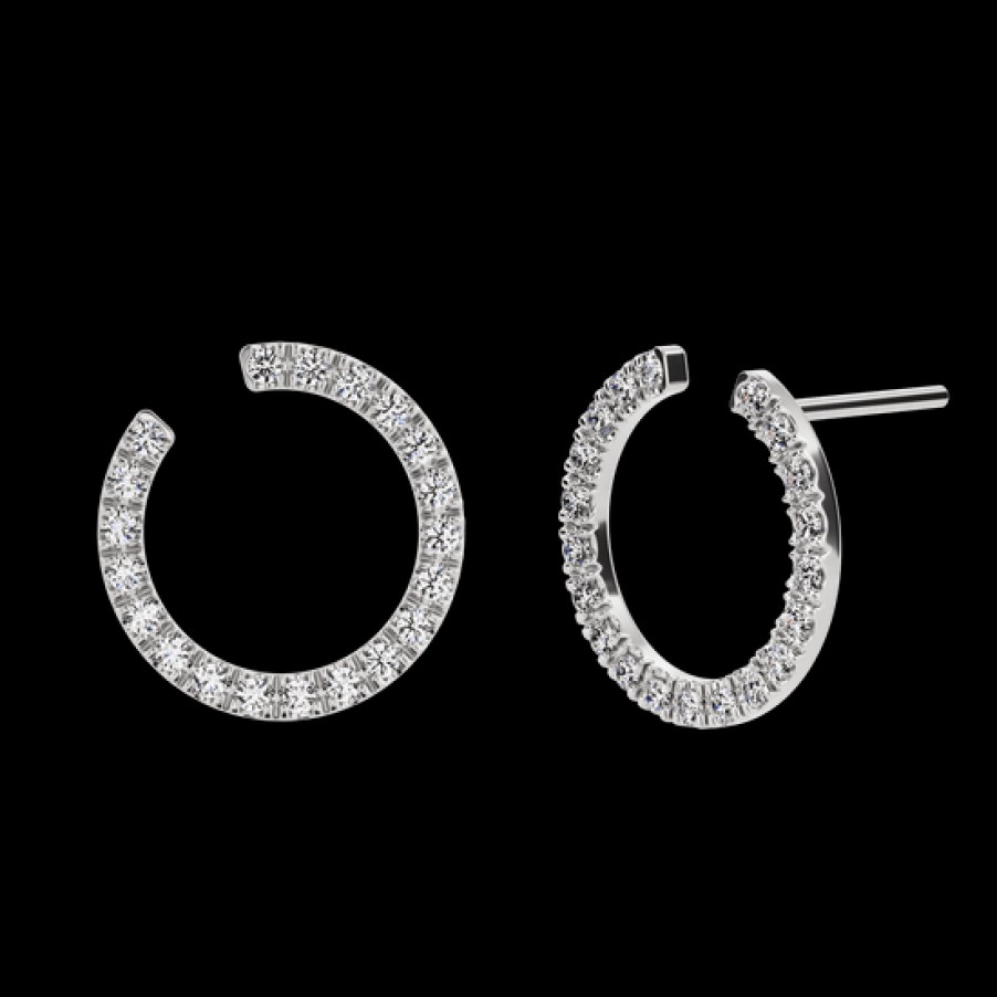 Pendientes Loyal.e Paris | Pendientes Selene De Diamantes Creados