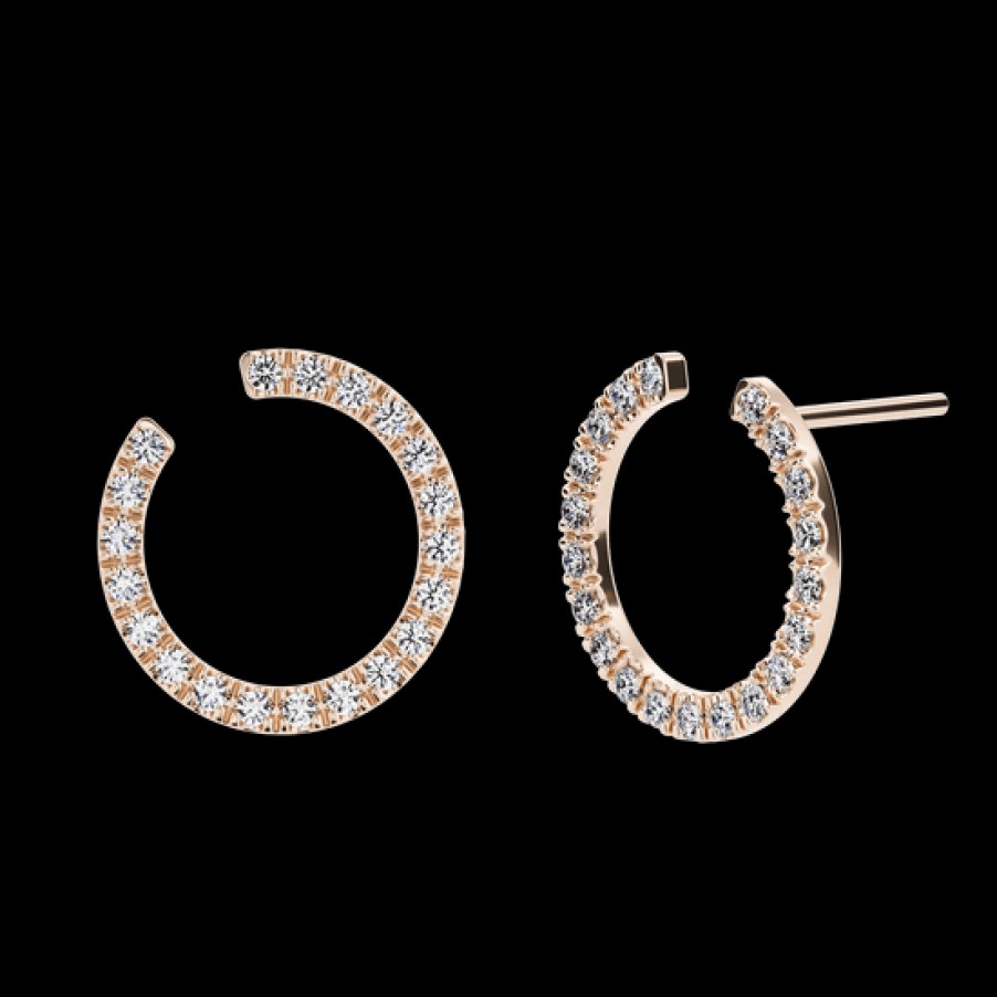 Pendientes Loyal.e Paris | Pendientes Selene De Diamantes Creados