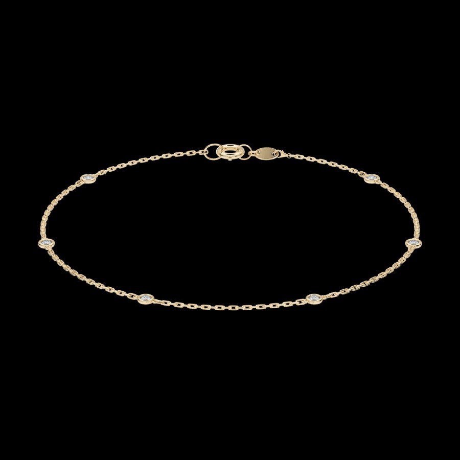 Comprar Por Categoria Loyal.e Paris | Pulsera Lyra Con Diamantes Creados · Entrega Rapida Amarillo